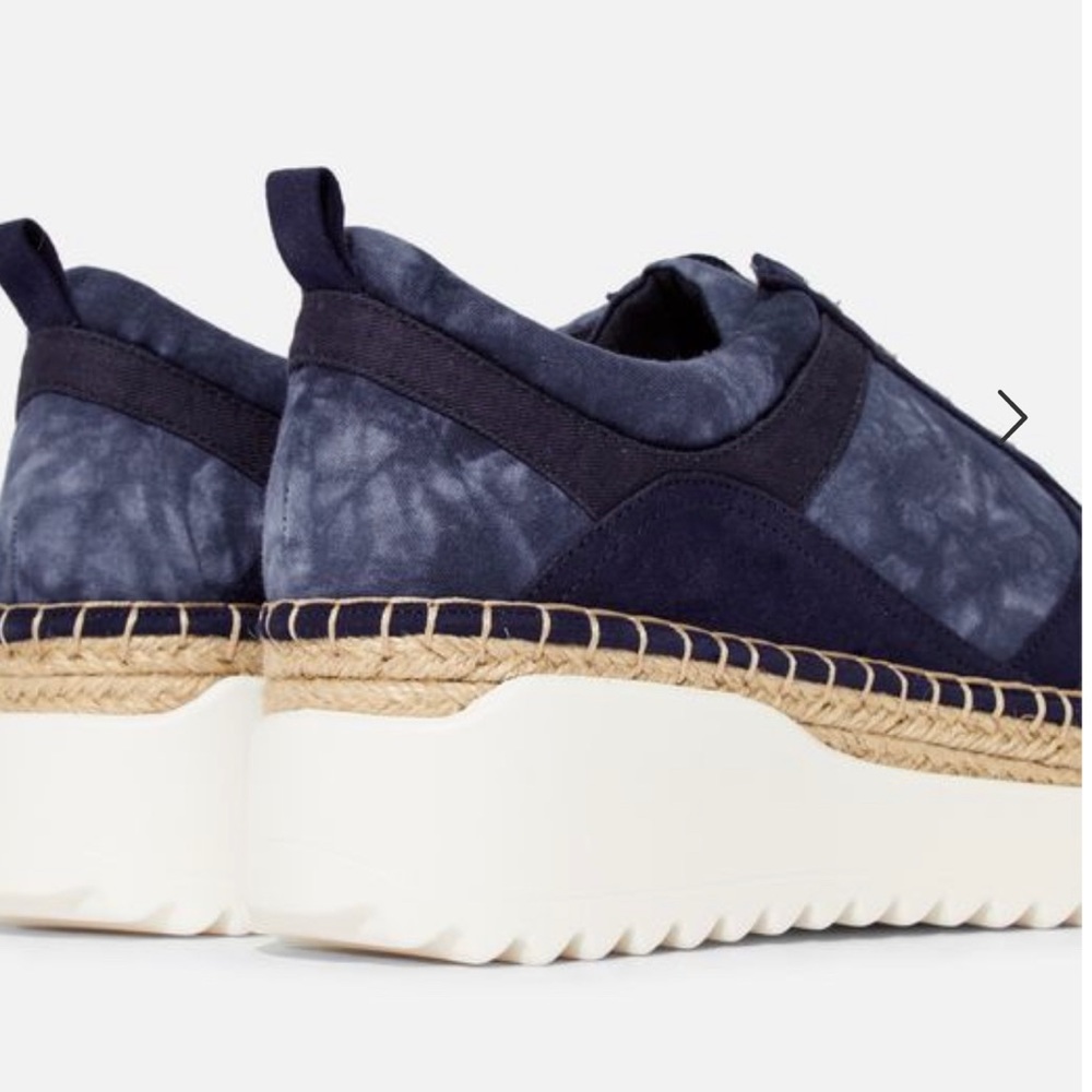 Caileen Espadrille Sneaker in Tie Dye - Picture 3 of 6